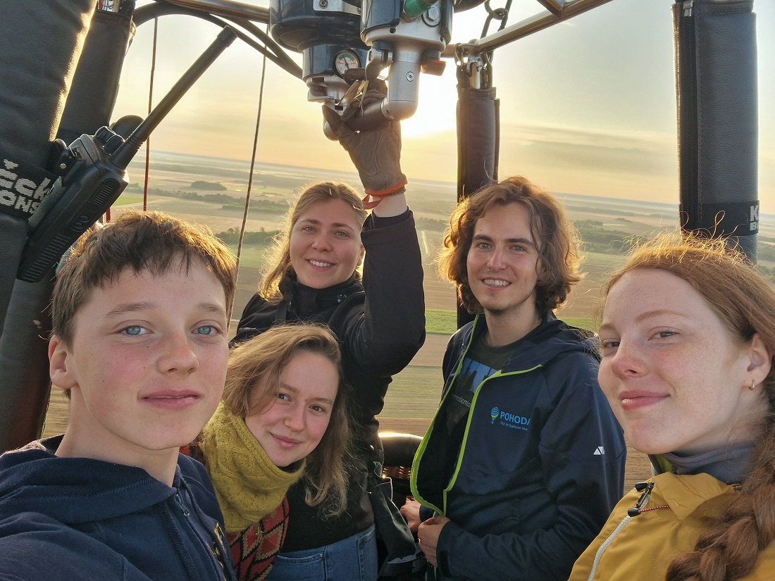 Young balloon pilots LTU 2025