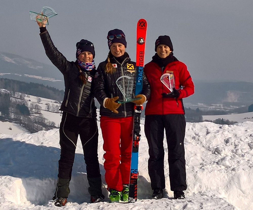 World Cup Series - Paraski 2018 - Female Podium