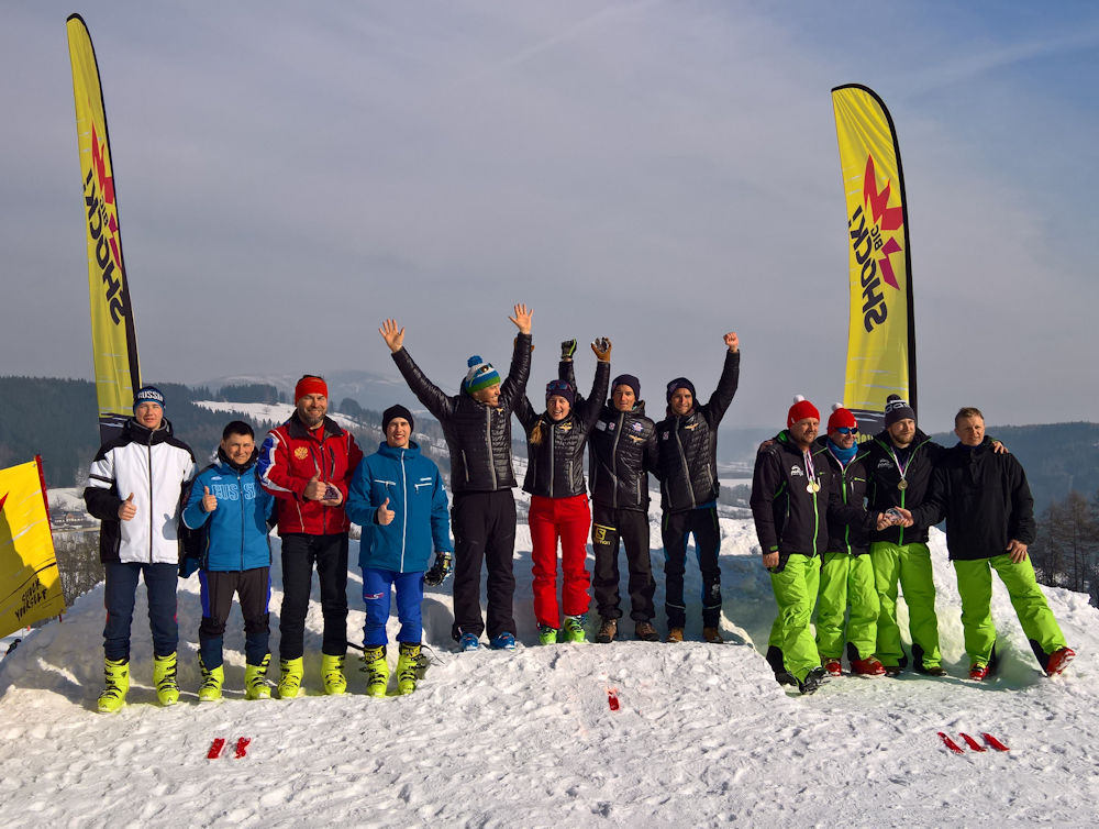 Vrchlabi Team Podium